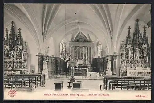 AK Magny-Fouchard, Intérieur de l`église