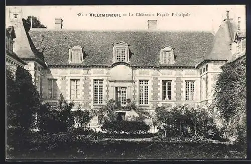 AK Villemereuil, Le Château, Facade Principale