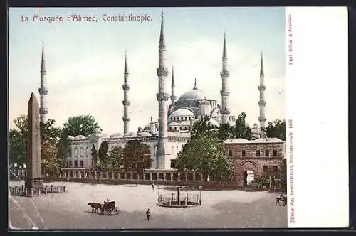 AK Constantinople, La Mosquee d`Ahmed