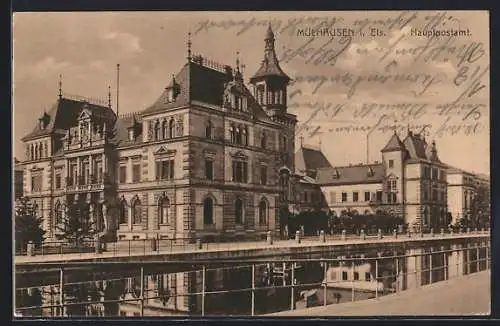 AK Mülhausen i. E., Hauptpostamt