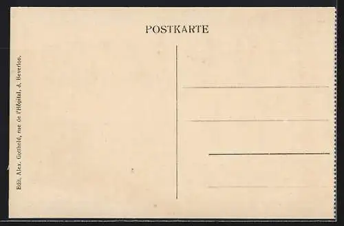 AK Beverloo, Prinzenplatz mit Hotel St. Jean