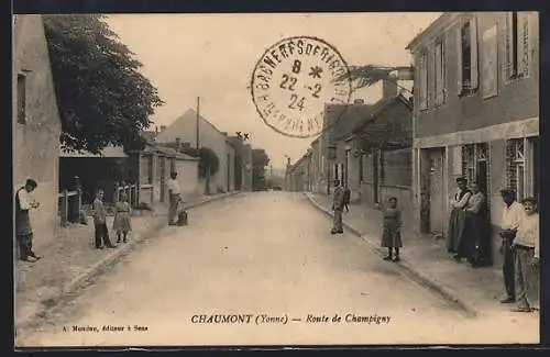 AK Chaumont, Route de Champigny