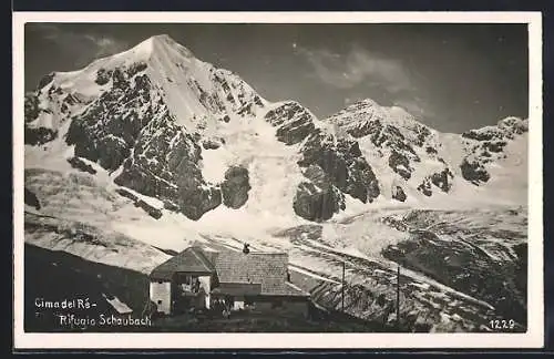 AK Rifugio Schaubach, Berghütte, Cima del Ré