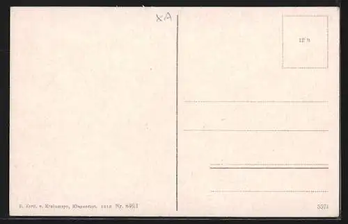 AK Ober-Tarvis, Teilansicht mit Bergpanorama