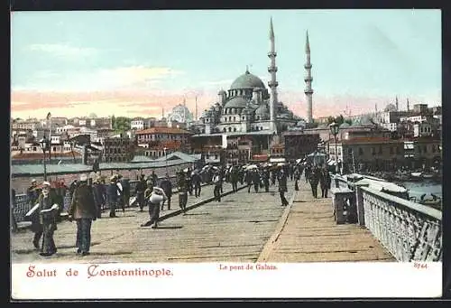 AK Constantinople, Le punt de Galata