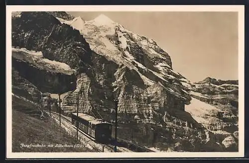 AK Jungfraubahn mit Silberhorn