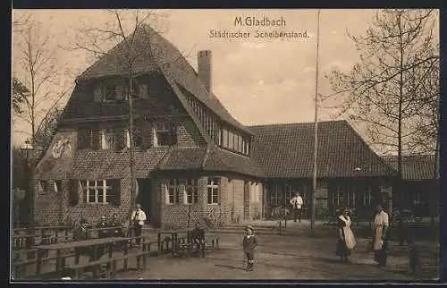 AK M. Gladbach, Städtischer Scheibenstand