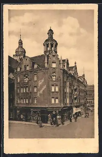 AK Cöln a. Rhein, Hotel Kronprinz, Bahnhofstrasse 1-3