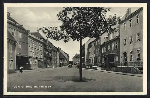 AK Görlitz, Partie der Breslauer Strasse