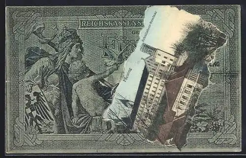 AK Freising, Schullehrer-Seminar, Geldschein