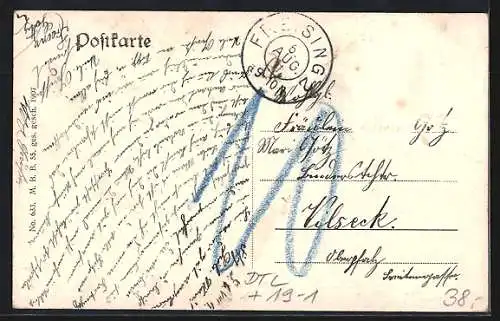 AK Freising, Schullehrer-Seminar, Geldschein