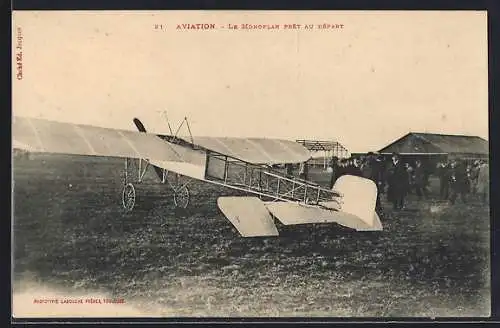 AK Le Monoplan pret au Départ, Flugzeug