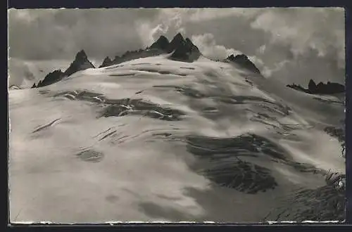 Foto-AK Emanuel Gyger: Les Aiguilles du Tour, Le Glacier du Trient