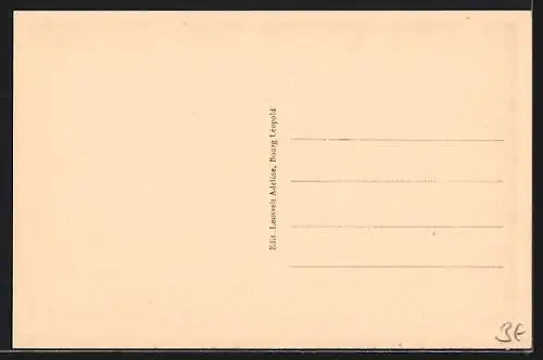 AK Camp de Beverloo, Soldatenhumor Kameraden wecken Langschläfer