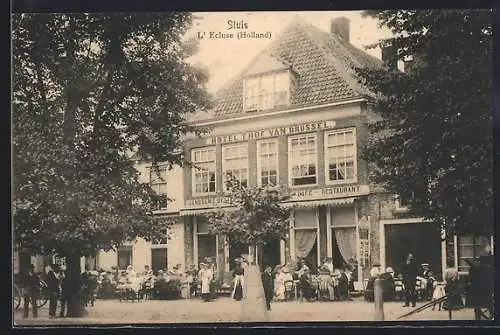AK Sluis, L`Ecluse, Hotel `t Hof van Brussel