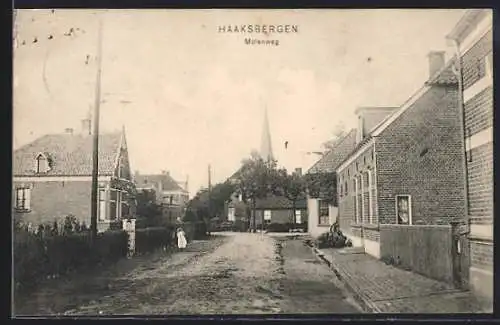 AK Haaksbergen, Molenweg met Kerk