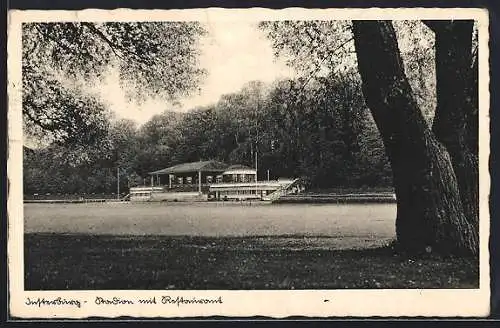 AK Insterburg, Stadion mit Restaurant
