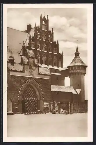 AK Marienburg, Mittelschloss Firmariegiebel