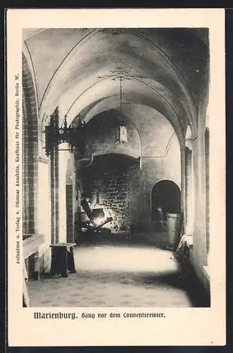 AK Marienburg, Gang vor dem Conventsremter