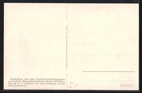 AK Danzig / Gdansk, Partie an der St. Marienkirche