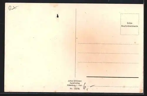 AK Danzig, Trinitatiskirche mit Kanzelhaus
