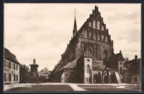 AK Elbing / Elblag, Marienkirche
