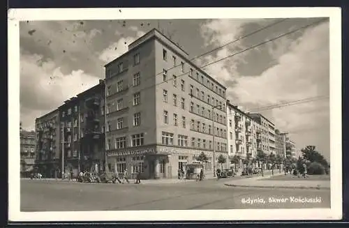 AK Gdynia, Skwer Kosciuszki, KKO-Sparkasse