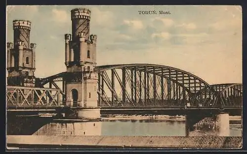 AK Torun, Most, Weichselbrücke