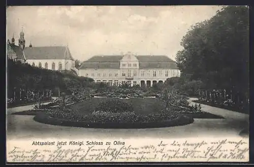 AK Oliva, Abtspalast jetzt Königl. Schloss