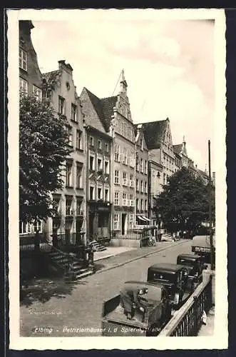 AK Elbing, Patrizierhäuer in der Spieringstrasse