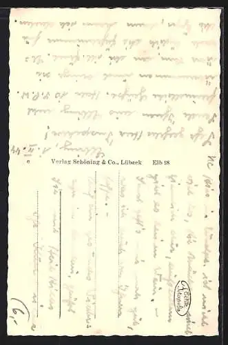 AK Elbing, Patrizierhäuer in der Spieringstrasse