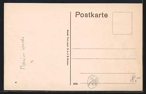 AK Freystadt /W.-Pr., Partie an der evangelischen Kirche