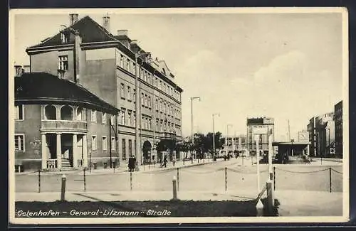 AK Gotenhafen, General-Litzmann-Strasse