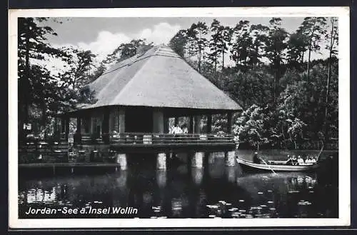 AK Insel Wollin, Ruderboot auf dem Jordan-See