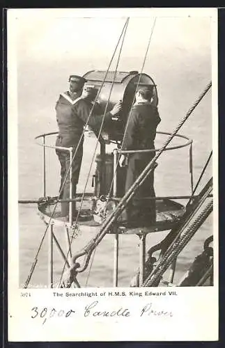 AK HMS King Edward VII, Searchlight