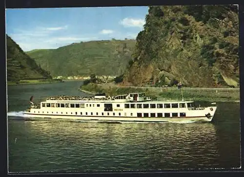 AK MS Hessen der Köln-Düsseldorfer Rheindampfschiffahrt