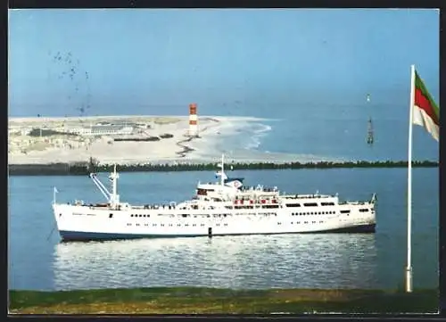 AK MS Roland von Bremen auf See