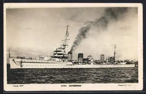 AK HMS Enterprise auf See