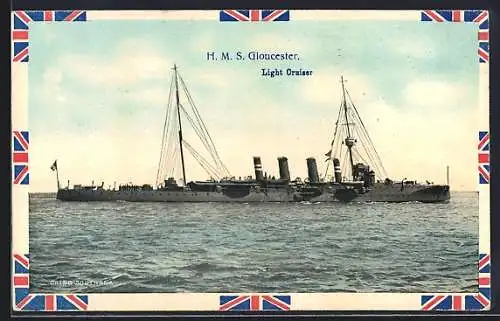 AK HMS Gloucester, Light Cruiser