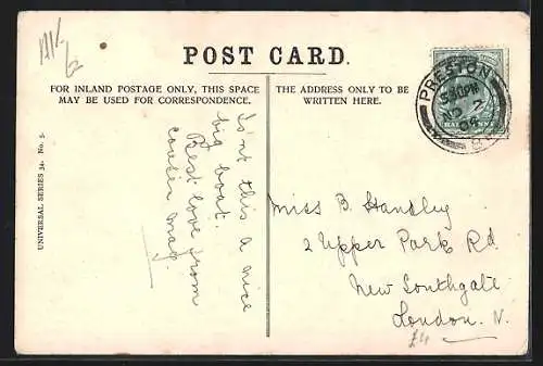 AK HMS Spartiate auf See