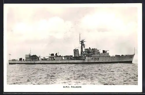 AK HMS Paladin auf See