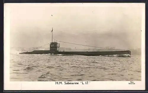 AK HM Submarine L 17, U-Boot