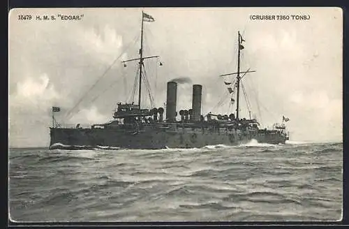 AK HMS Edgar, Cruiser