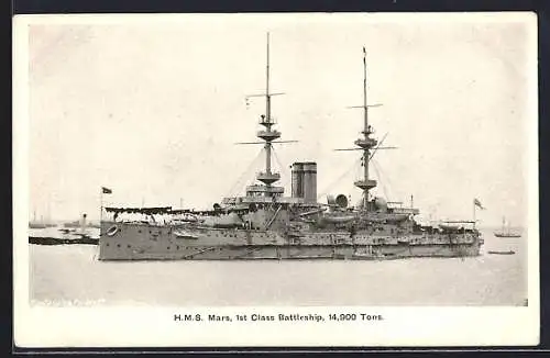 AK HMS Mars, 1st Class Battleship