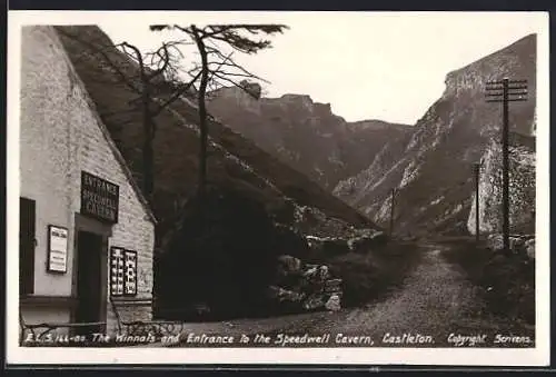 AK Castleton, The Winnats and Entrance to the Speedwell Cavern