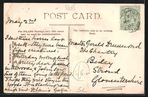 AK Glasgow, The Royal Visit 1907, Prince and Princes of Wales