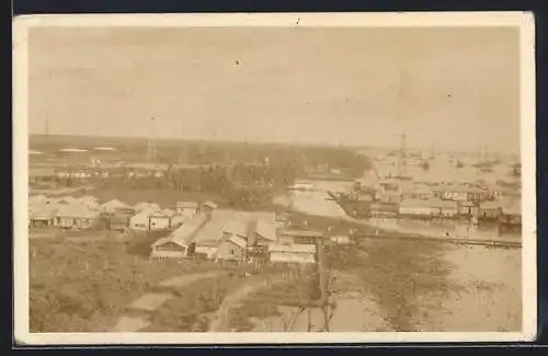 Foto-AK Maracaibo, Brückner Venezuela Carribean Petrol Co.