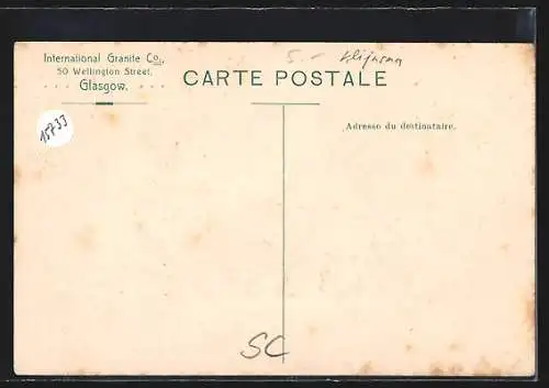 AK Glasgow, International Granite Co., 50 Wellington Street