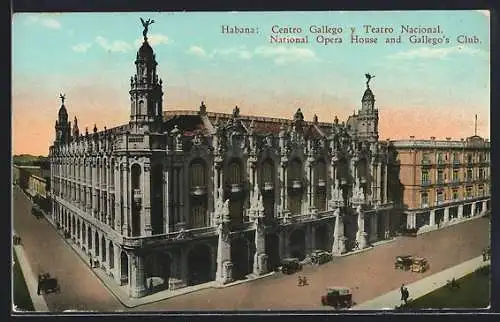 AK Habana, Centro Gallego y Teatro Nacional