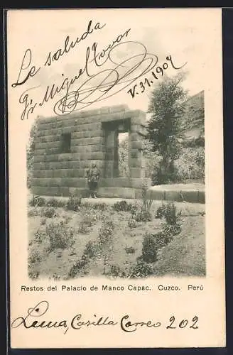 AK Cuzco, Restos del Palacio de Manco Capac
